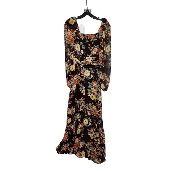 Veronica Beard Avani Floral Silk Maxi Dress NWT - Size 0 - Picture 2 of 8